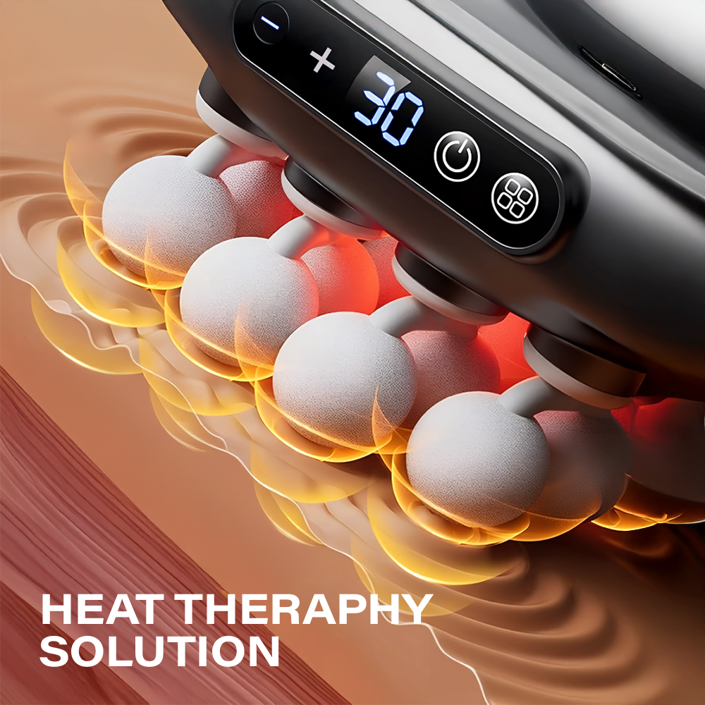 Wide-Wave Massager | Heat & Red-Light Therapy