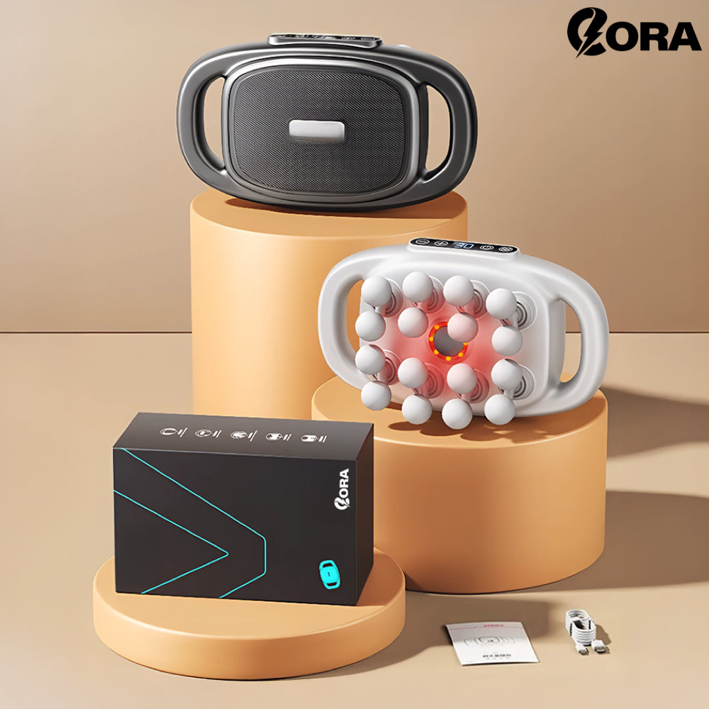 Wide-Wave Massager | Heat & Red-Light Therapy