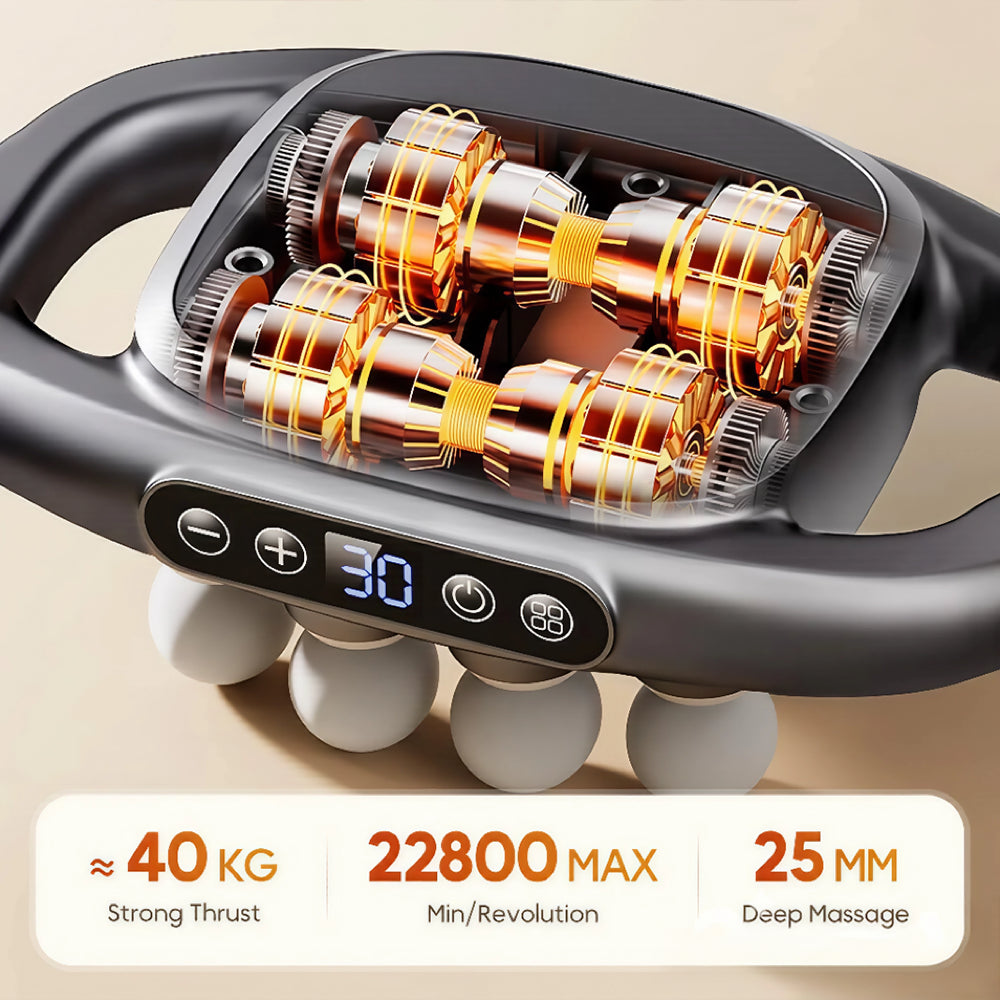 Wide-Wave Massager | Heat & Red-Light Therapy